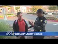 Sacramento Siblings Get Special Police Escort To School