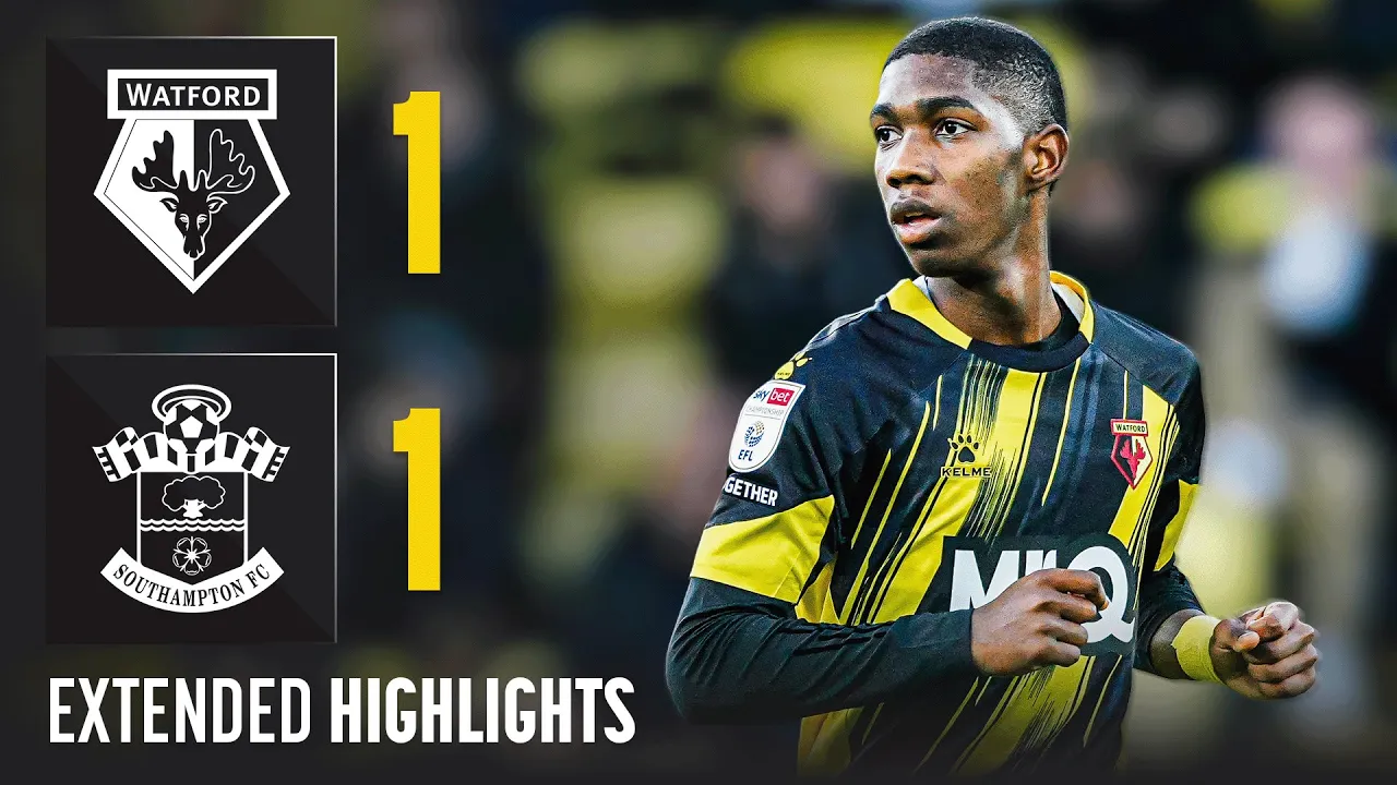 Extended Highlights 🎞️ | Watford 1-1 Southampton