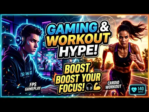 UNSTOPPABLE! Cyberpunk Darksynth Gaming Music & Fast Running Workout Synthwave for Maximum Stamina