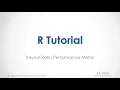 R Tutorial Treynor Ratio Performance Metric