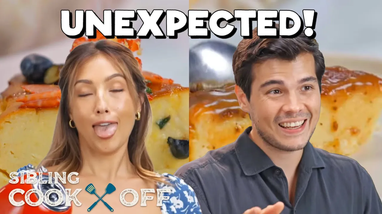 Solenn vs Erwan Basque Cheesecake Battle   The Missing Episode - The Sibling Cook Off