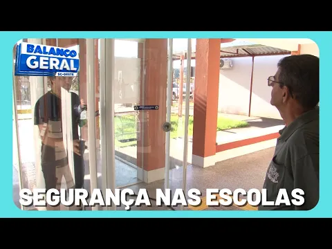 Portões eletrônicos e detectores de metal serão instalados em mais 12 escolas de Chapecó