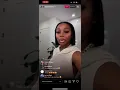 Jayda Wayda Gets A Face Tattoo IG Live