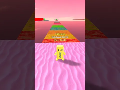 Mini butter vs falling floor challenge ππ #roblox #shorts