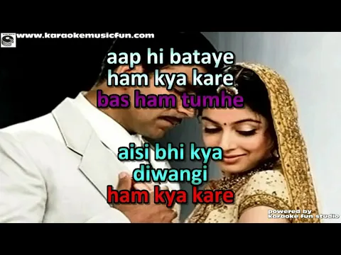 Download MP3 Hamein Tumse Hua Hai Pyar Hum Kya Kare Semi Vocal Female Video Karoake With Lyrics