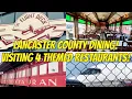 Lancaster County Themed Dining Visiting 4 THEMED RESTAURANTS Pennsylvania