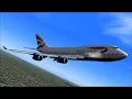BA294 747 400 BRITISH AIRWAYS CHICAGO - LONDON