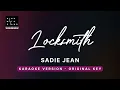Locksmith - Sadie Jean (Original Key Karaoke) - Piano Instrumental Cover with Lyrics