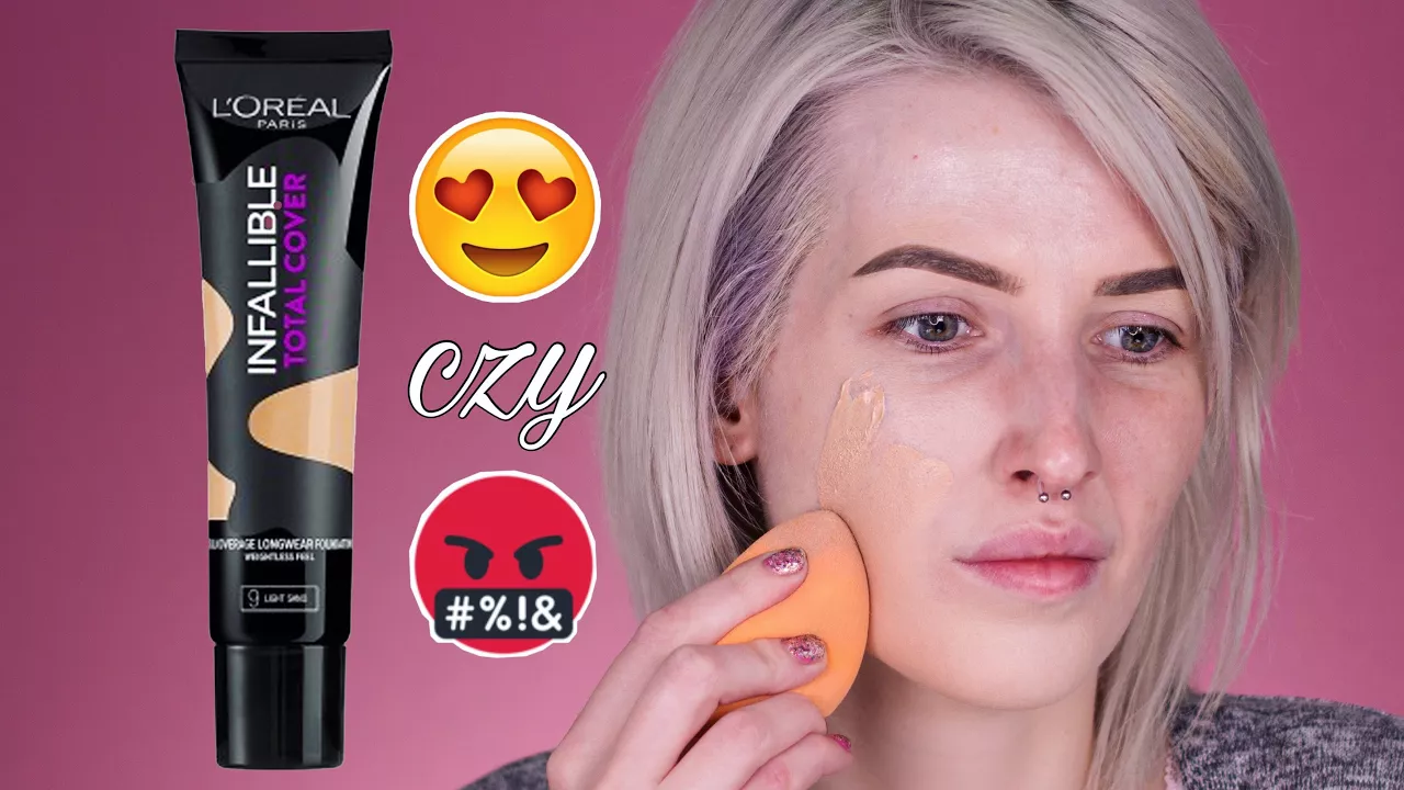 L'Oreal Infallible TOTAL COVER Foundation | Review + Shade Comparison Swatches. 