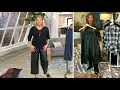 GRAVER by Susan Graver Faux Leather Wide-Leg Crop Pants on QVC