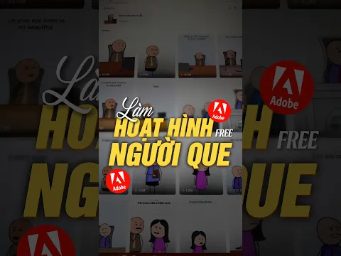 Làm Hoạt Hình Người Que Miễn Phí #faceless #nguoique #kiemtienonline