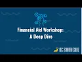 Financial Aid Scholarship Series A Deep Dive