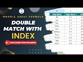 Google Sheet Magic Double MATCH with INDEX Function - You Won t Believe