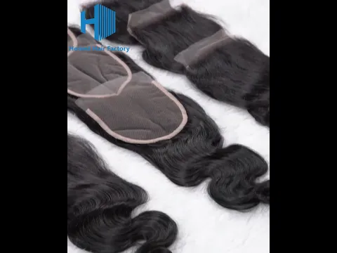 3-10pieces HD 5*5 Body Wave Closure Wholesale Deal Video