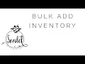 Bulk Add Inventory in Sonlet