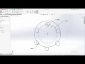 Solidworks Tutorial How To Use Circular Sketch Pattern