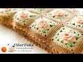 Download Lagu How to crochet blanket afghan with roses  by marifu6a