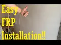 Easiest FRP Installation