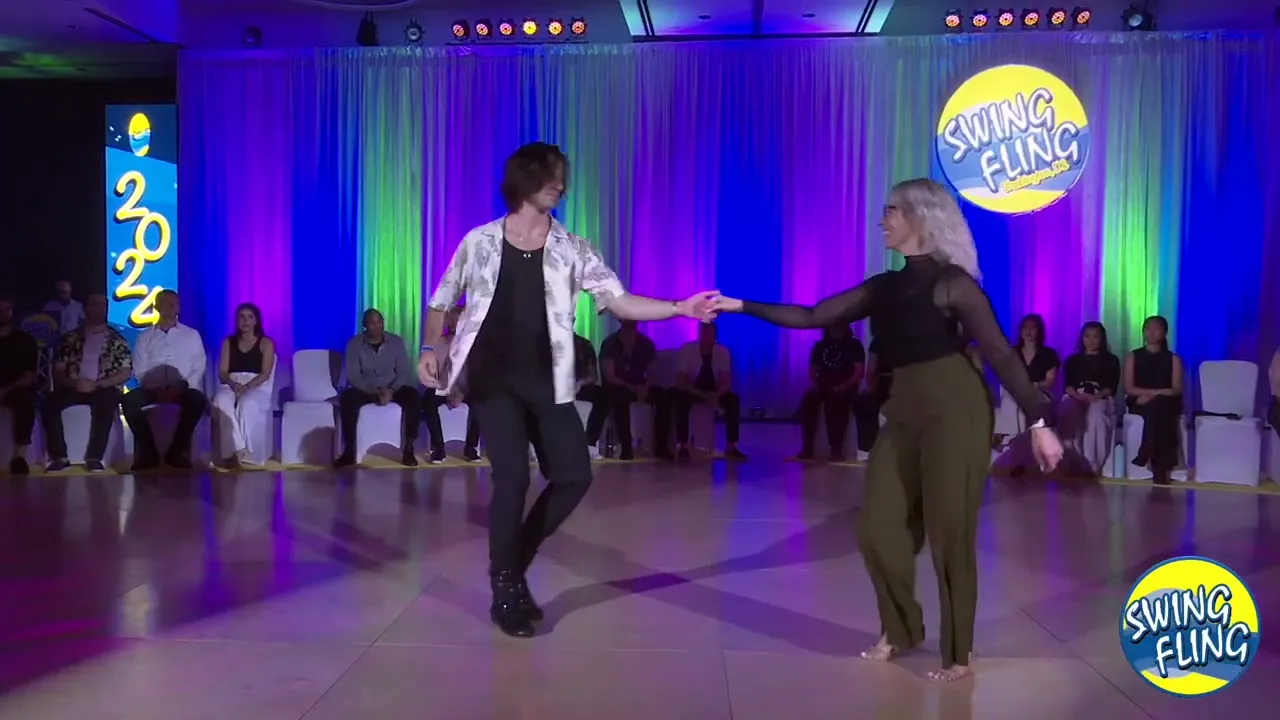 Swing Fling 2024 Intermediate Jack & Jill Brandon Julian & Allison Brown
