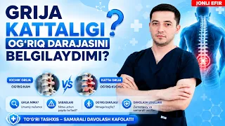 ГРИЖА КОТТАЛИГИ ОҒРИҚ ДАРАЖАСИНИ БЕЛГИЛАЙДМИ