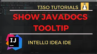 How To Show JavaDocs Tooltip On Mouse Over In IntelliJ IDEA