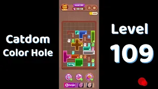 Catdom Color Hole Level 109 Screenshot
