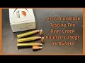 45-70 Ballistic Gel Block Testing the Bear Creek Ballistics 250gr HV All Copper Bullet