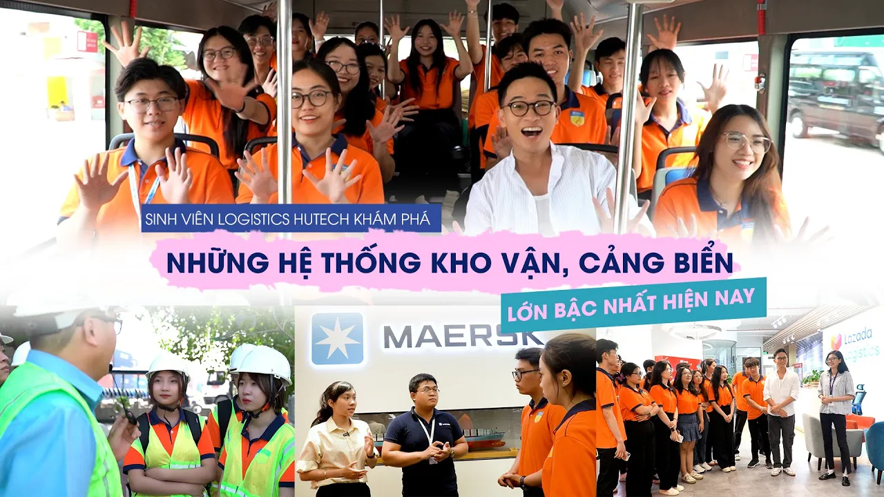 Outline Video Cùng sinh viên Logistics HUTECH khám phá những hệ thống kho vận, cảng biển lớn bậc nhất hiện nay