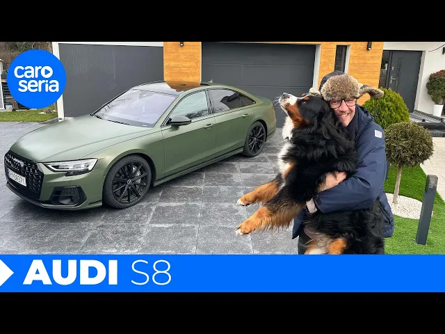 Audi S8, czyli jeden pancerny i pies! (TEST PL/ENG 4K) | CaroSeria
