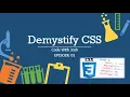 Demystifying Css Episode 01 - Rainbow Text Animation