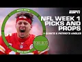 NFL Week 1 picks props Giants Patriots angles Moxie Bets