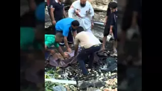 السيد القائد مقتدى  يتحدث حوله انفجار مدينة الصدر دندنها