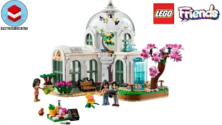 LEGO Friends 41757 Botanical Garden - LEGO Speed Build Review
