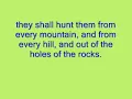 Scripture Mastery Songs - Jeremiah - Daniel