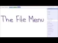 How to Use OneNote for School Tutorial - Lesson 2 The File Menu