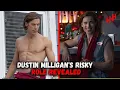 dustin milligan only had two weeks to get his body ready for hot frosty movie