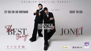 Afisha! | 27-28-29-30 Noyabr | Benom Guruhi "The BEST: Yangi" konsert dasturi | 2026