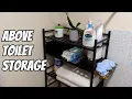 These Over The Toilet Storage Shelves look great Easy to install