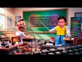 TEACHING MY BIGGEST FAN HOW TO PLAY ESCAPE FROM THE KEYBOARD