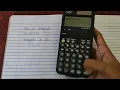 Scientific calci FX-991cw How to convert examples of polar to rectangle and rectangular to polar