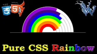 Rainbow css animation Cool css effects Rainbow Loading Page Animation
