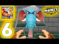 Monkey Student School Prank - I FREED THE SECRET ELEPHANT