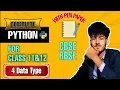 Python Lecture 4 - Data Types Explained with Simple Examples For Beginners