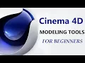 CINEMA 4D POLYGON MODELING TOOLS TUTORIAL BEGINNERS