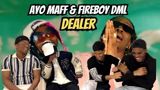 ayo maff u0026 fireboy dml dealer official video vibes on vibes reaction
