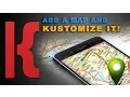 KLWP Tutorial Add a MAP and KUSTOMIZE IT