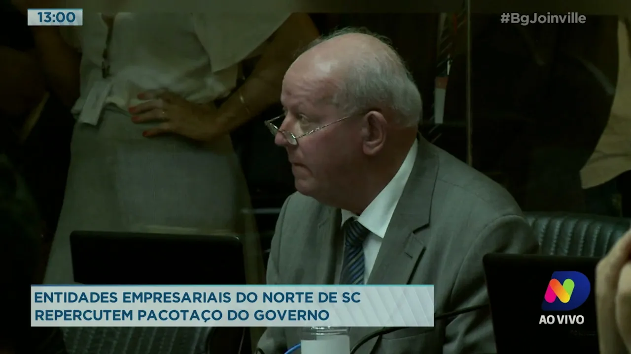 Entidades empresariais do norte de SC repercutem pacotaço do governo