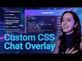 Custom CSS Twitch Chat Overlay Guide Sound Alerts