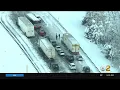 Traffic On I-95 In Virginia Moving After Snowstorm-Related Backup