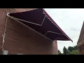 Aleko Motorized Retractable Patio Awning 20x10 Feet